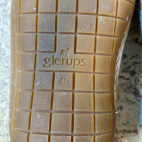 GLERUPS 100% WOOL SHOE WITH NATURAL RUBBER SOLE IN GREY (EU 40, US 9.5W/7M) - Picture 6 of 6